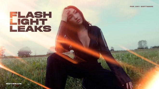 Pack Of Flashing Light Leaks