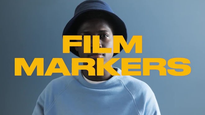 Pack Of Film Markers On Black