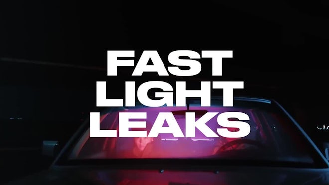 Fast Light Leaks On Black