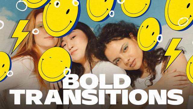 Pack Of 10 Bold Transitions On Alpha