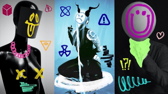 Hand-Drawn Marker Overlays